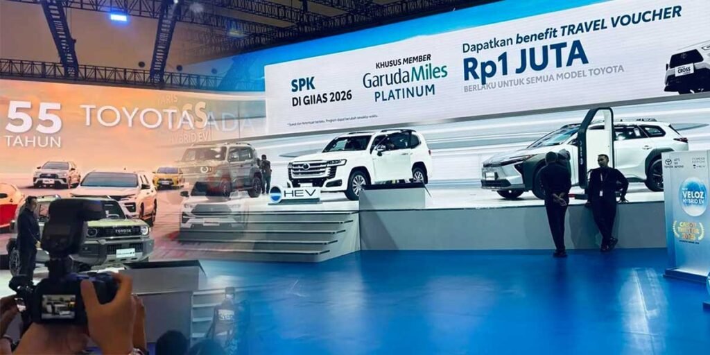 3 Mobil Baru Toyota Mejeng di GIIAS 2026, Cek Selengkapnya